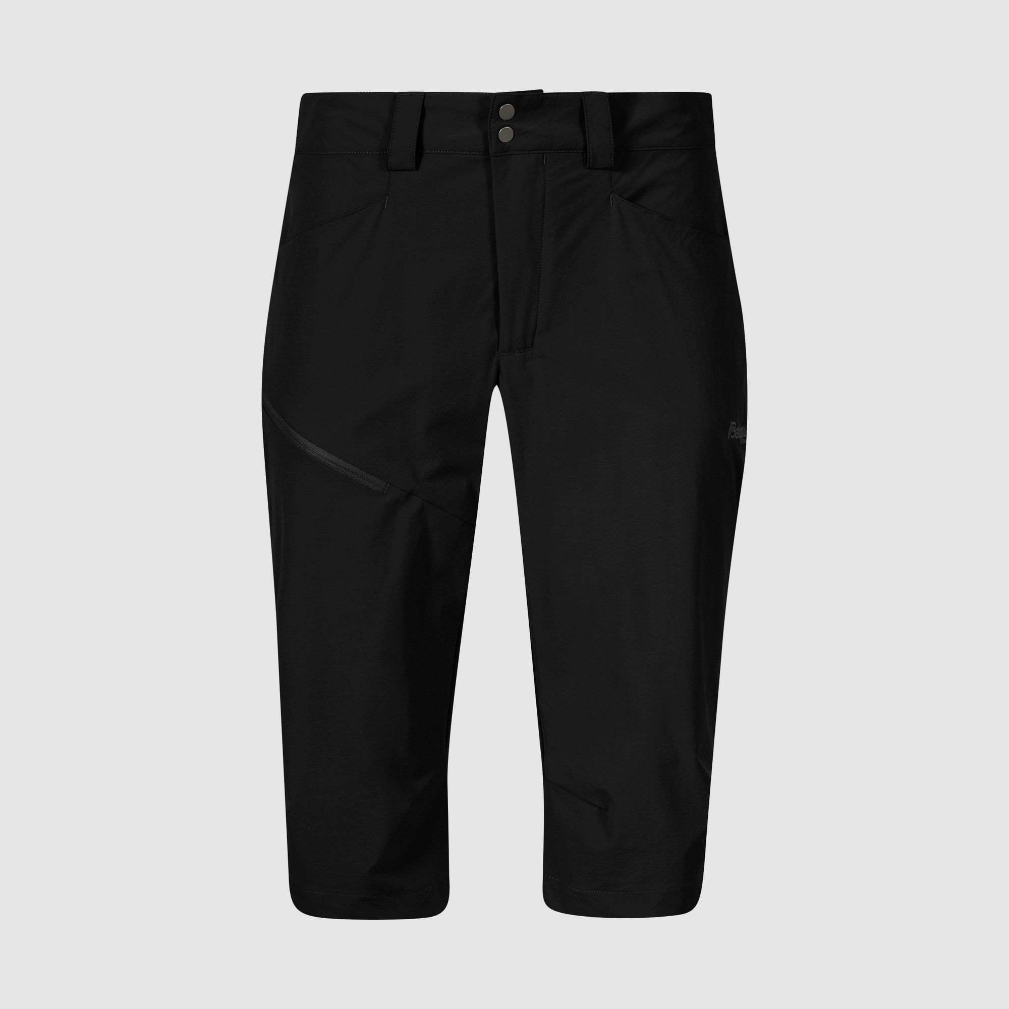 Bergans Vandre Light Softshell Long Shorts Women Black 40