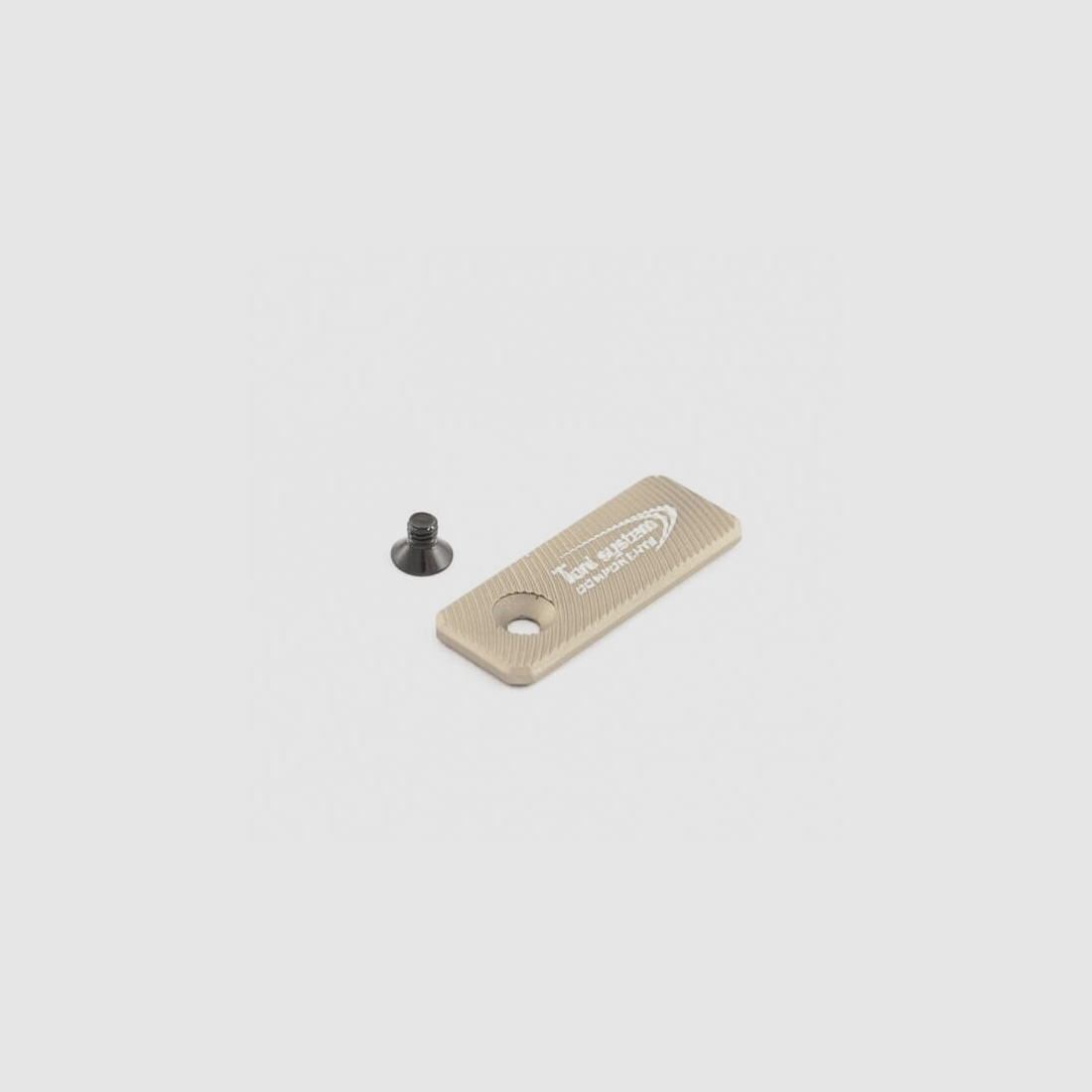 Toni System oversized closure catch button Benelli M4 - Sand