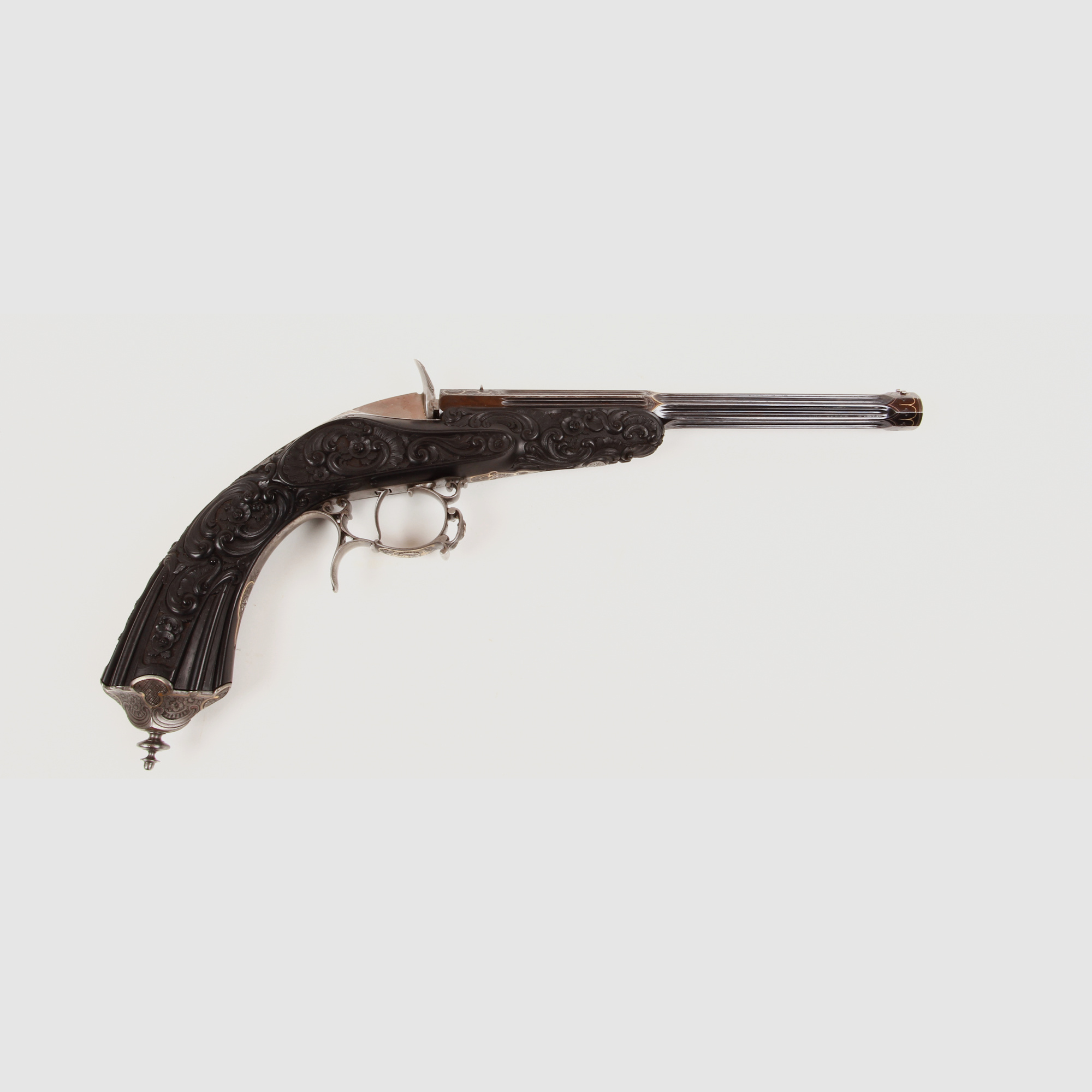 Salonscheibenpistole Mangeot Brüssel  ca. 1860  Artikel 10437