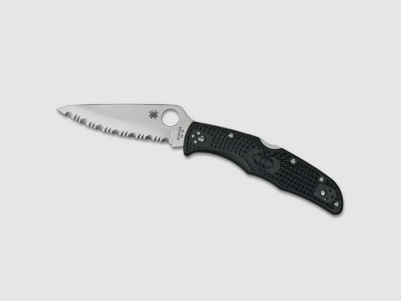 Navaja Spyderco Endura 4 Mango FRN Serrado Acero, imagen 1 de 3