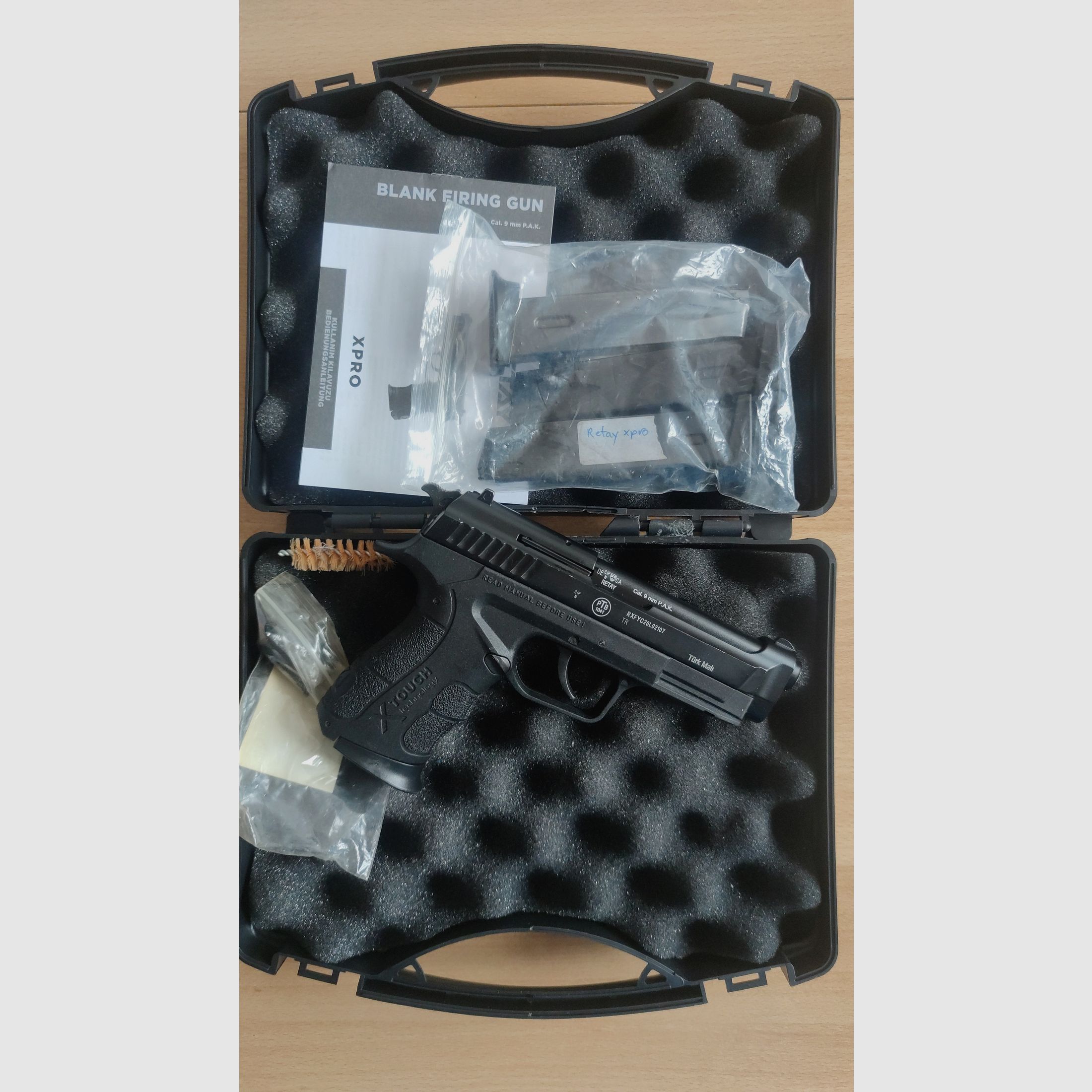 Retay x pro brüniert 9 mm PAK 