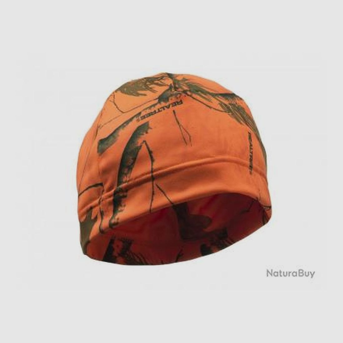 Fleece-Mütze Beretta - Weiches Fleece - Camouflage und Orange - Optimale Wärme und Komfort, Bild 1 von 5