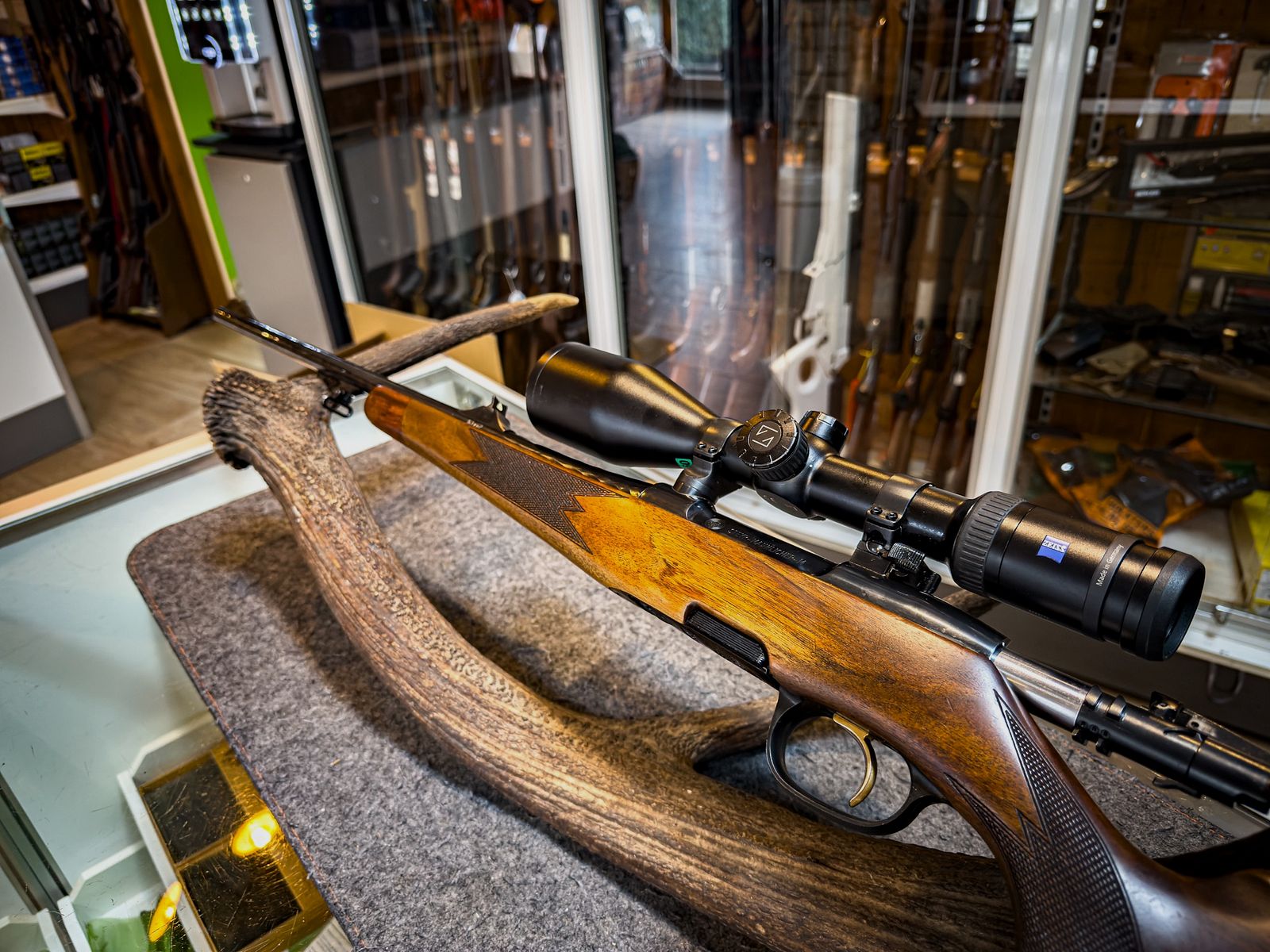 Steyr Mannlicher M 9,3x62 z Zeiss HT 3-12X56, zdjęcie 4 z 5
