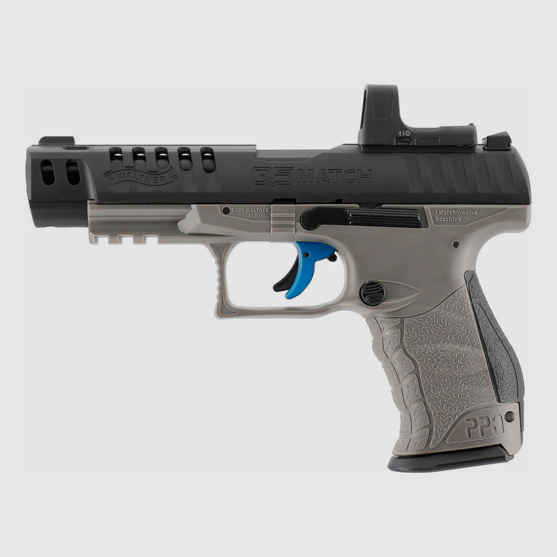 Umarex Walther Q5 Match Combo 4,5mm (.177), Diabolo, CO2
