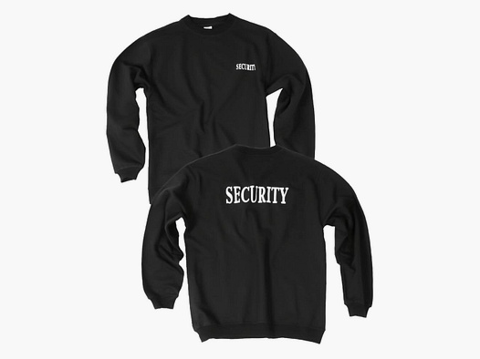 Security Sweatshirt Pullover langarm Herren