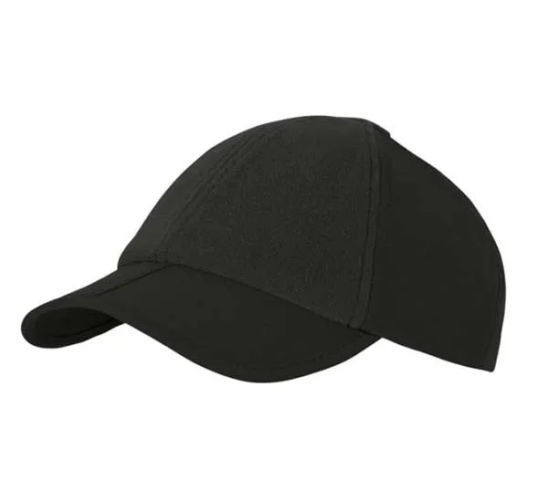 Helikon-Tex - Czapka Folding Outdoor Cap® - Czarna - CZ-FOC-NL-01