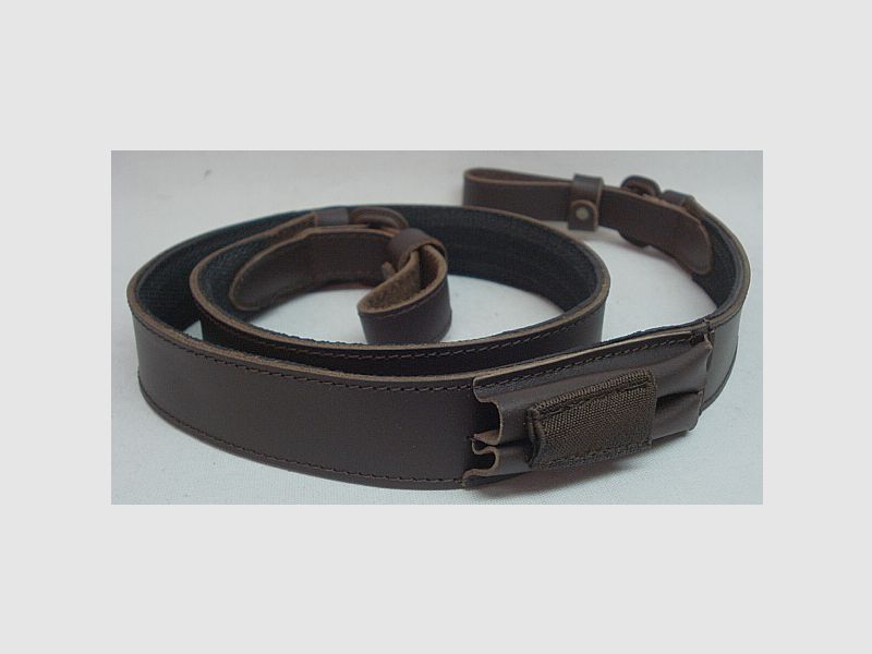 Leder mit Halter f. 3 Patronen - 30mm breit