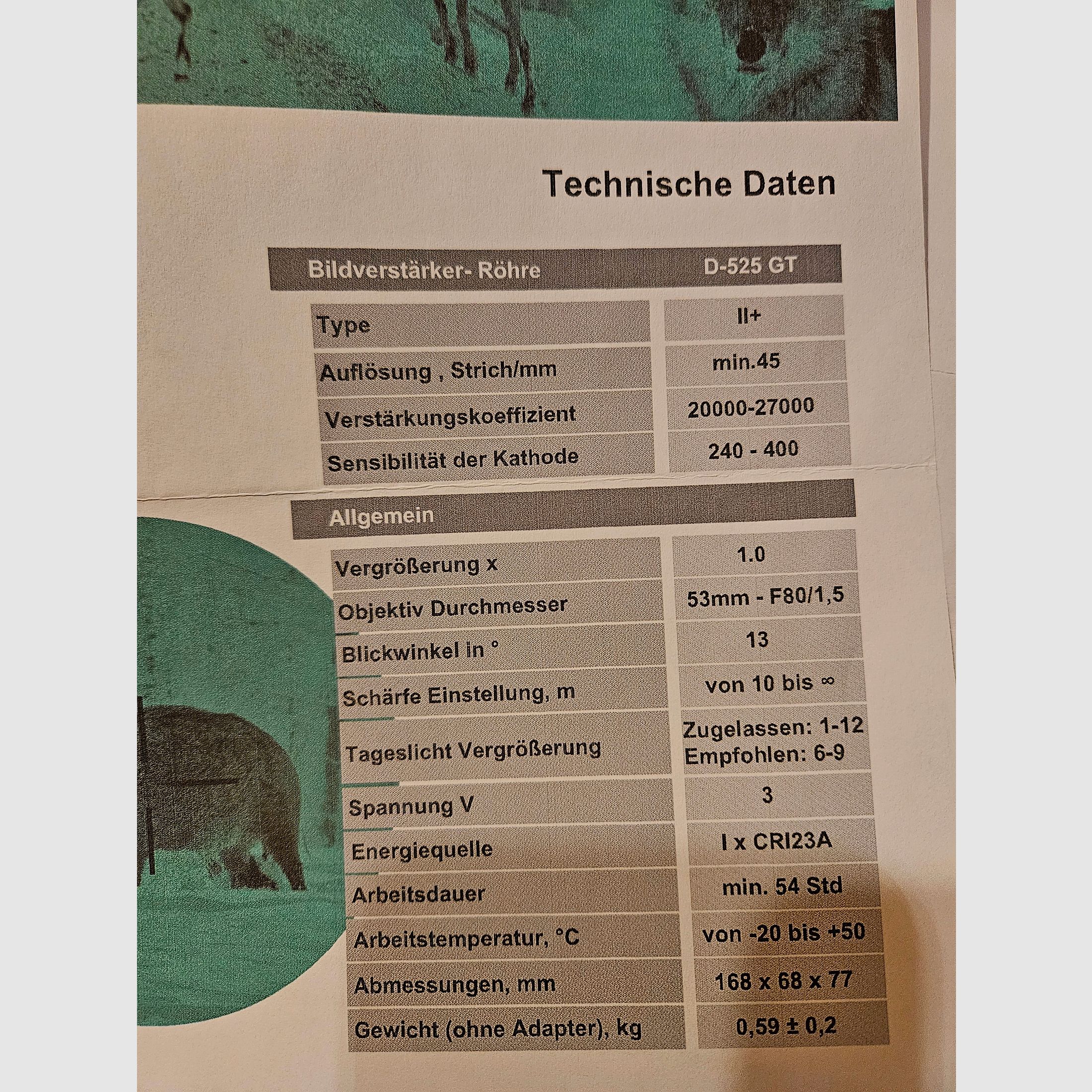 Guntec/Dedal- 525 GT Sonderedition s/w Röhre