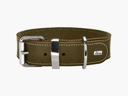 Hunter Halsband Aalborg Special Leder/Olivgrün
                    –                 Größe: XXS/XS