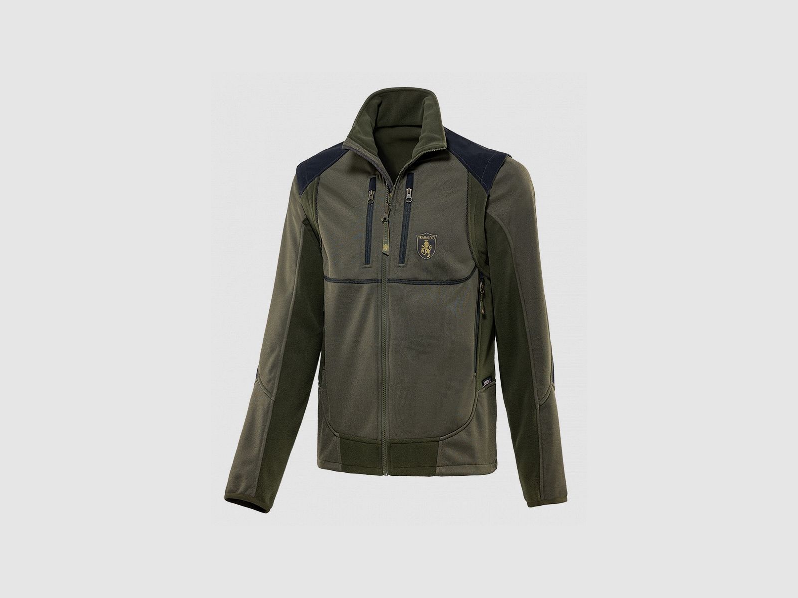 Trabaldo giacca in pile Antares Winter verde, immagine 1 di 2