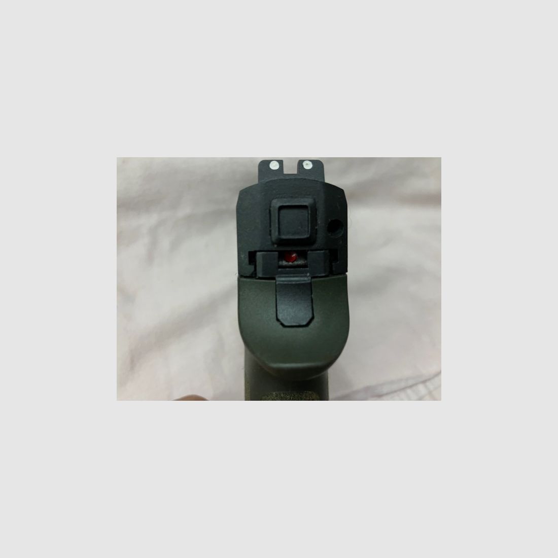 SIG SAUER P320 OD-GREEN, cal. 9mm P.A.K. PTB Nr. 1038