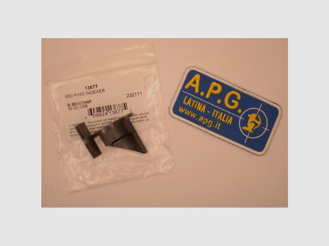 DILLON PRECISION 13677 RING INDEXER XL650