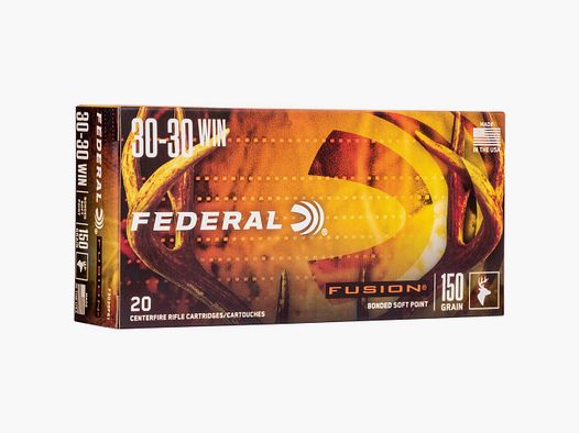 Federal Ammunition .30-30 Win. Fusion 9.7g/150grs.