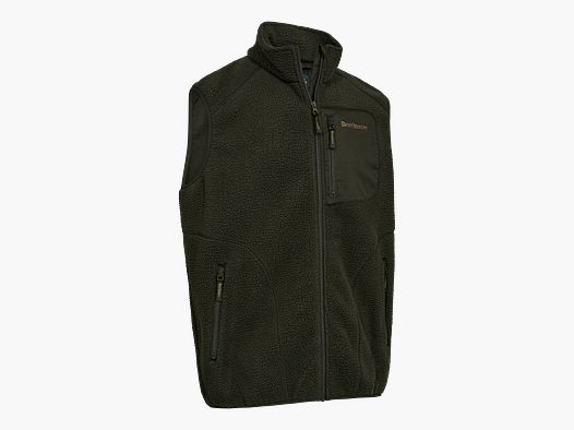 Deerhunter Atlas Gilet en Fleece Homme Vert Forêt L