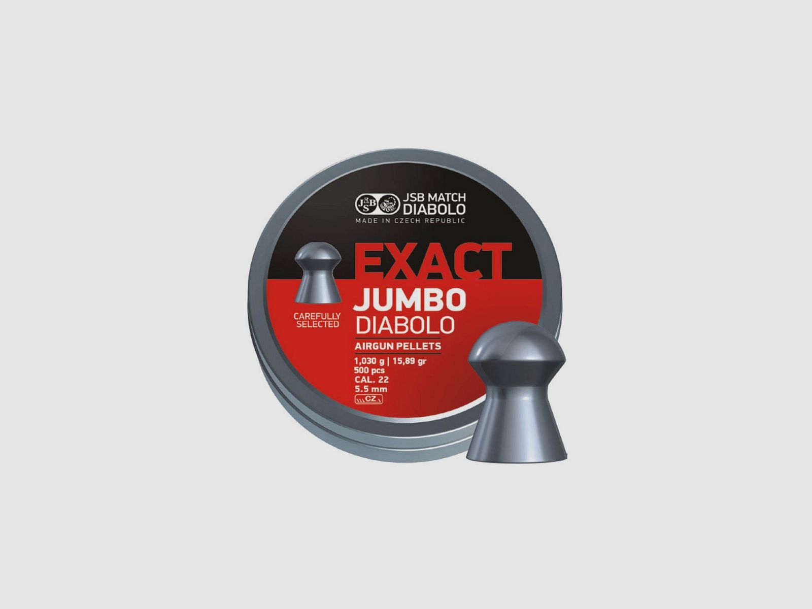 JSB EXACT JUMBO DIABOLO 5,5MM 500ST.