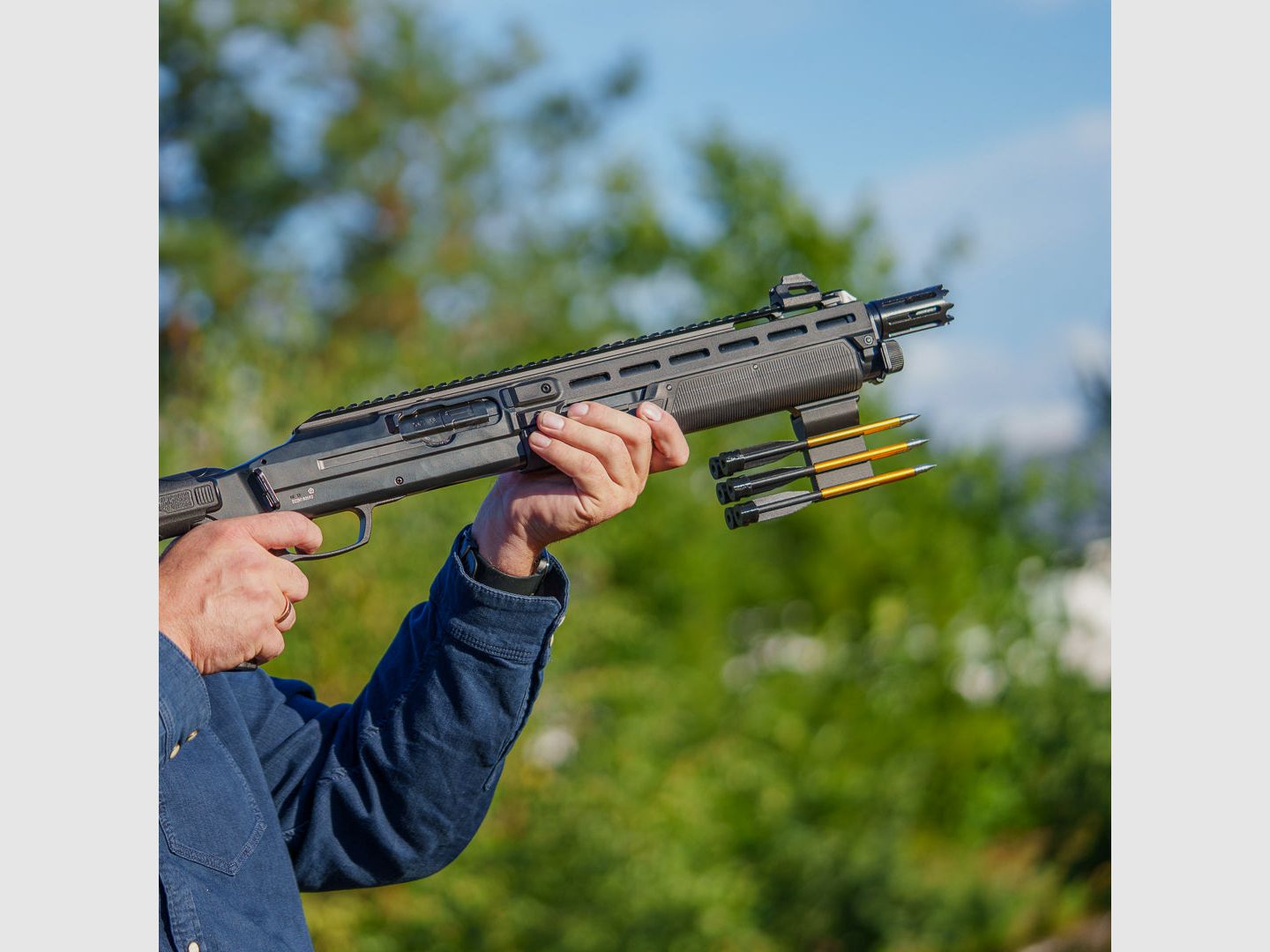 KOMBI | SOPORTE DE FLECHAS Cal.68 | Soporte de flechas + 6 flechas | Negro | T4E HDR68 | HDX68 | HDS68 | HDB68