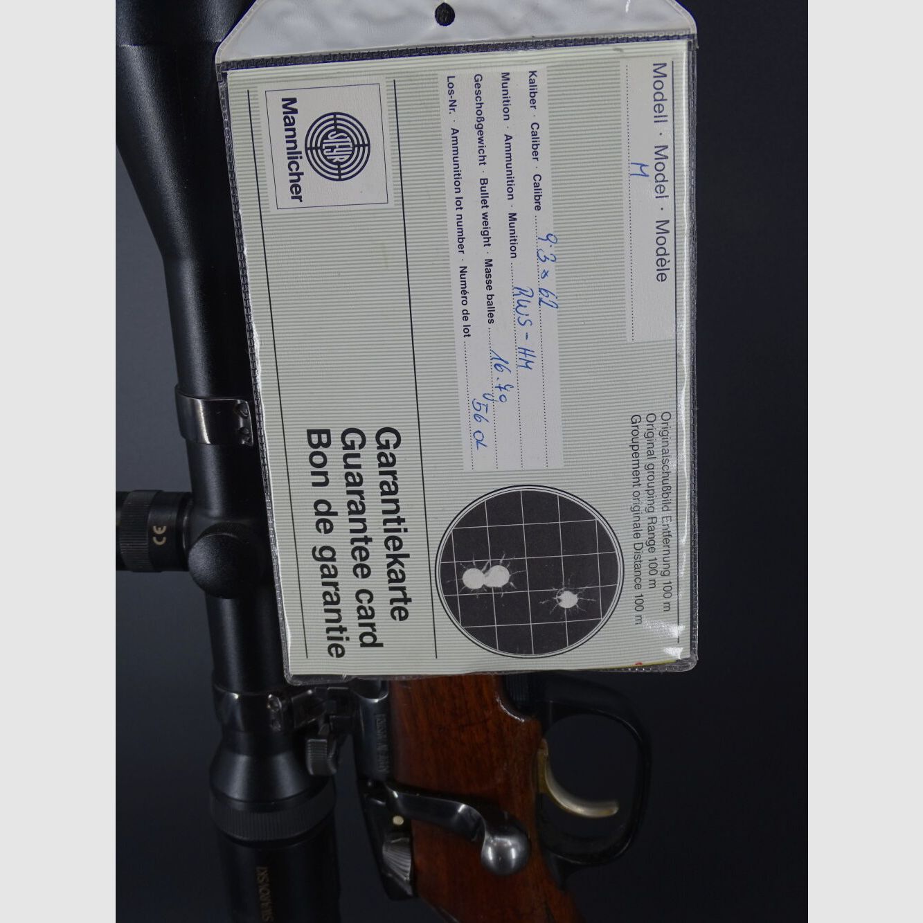 Steyr Mod M Calibre 9,3x62 Swarovski Habicht 2.5-10x56 Réticule Illuminé M, image 8 sur 10