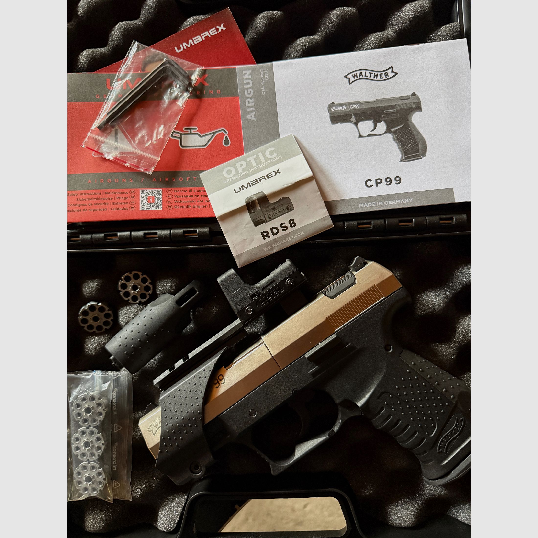 Walther CP99 4,5 mm Diabolo – Une compagne fidèle et précise en état quasi neuf
