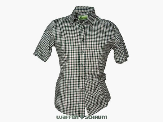 Skogen Bluse Karo 1/2 Arm Oliv