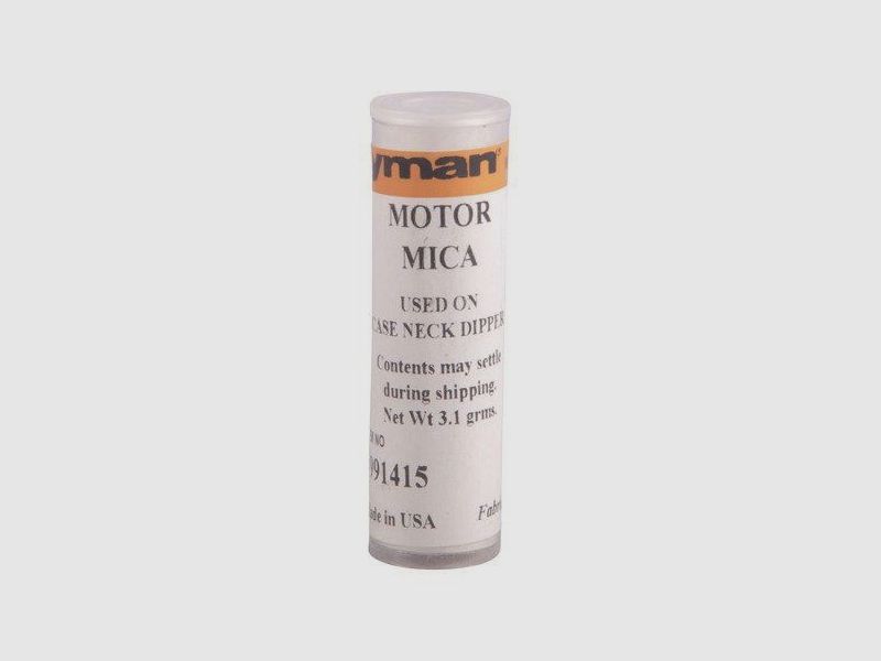 Lyman Motor Mica Nachfüllpackung 3,1g