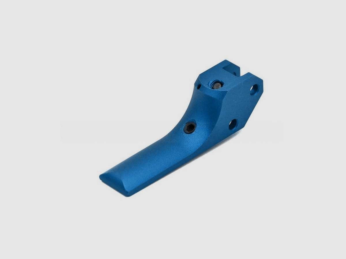 Eemann Tech SA Spust dla CZ 75, Prosty, Kolor: Srebrny, Typ: Żebrowany, zdjęcie 3 z 3