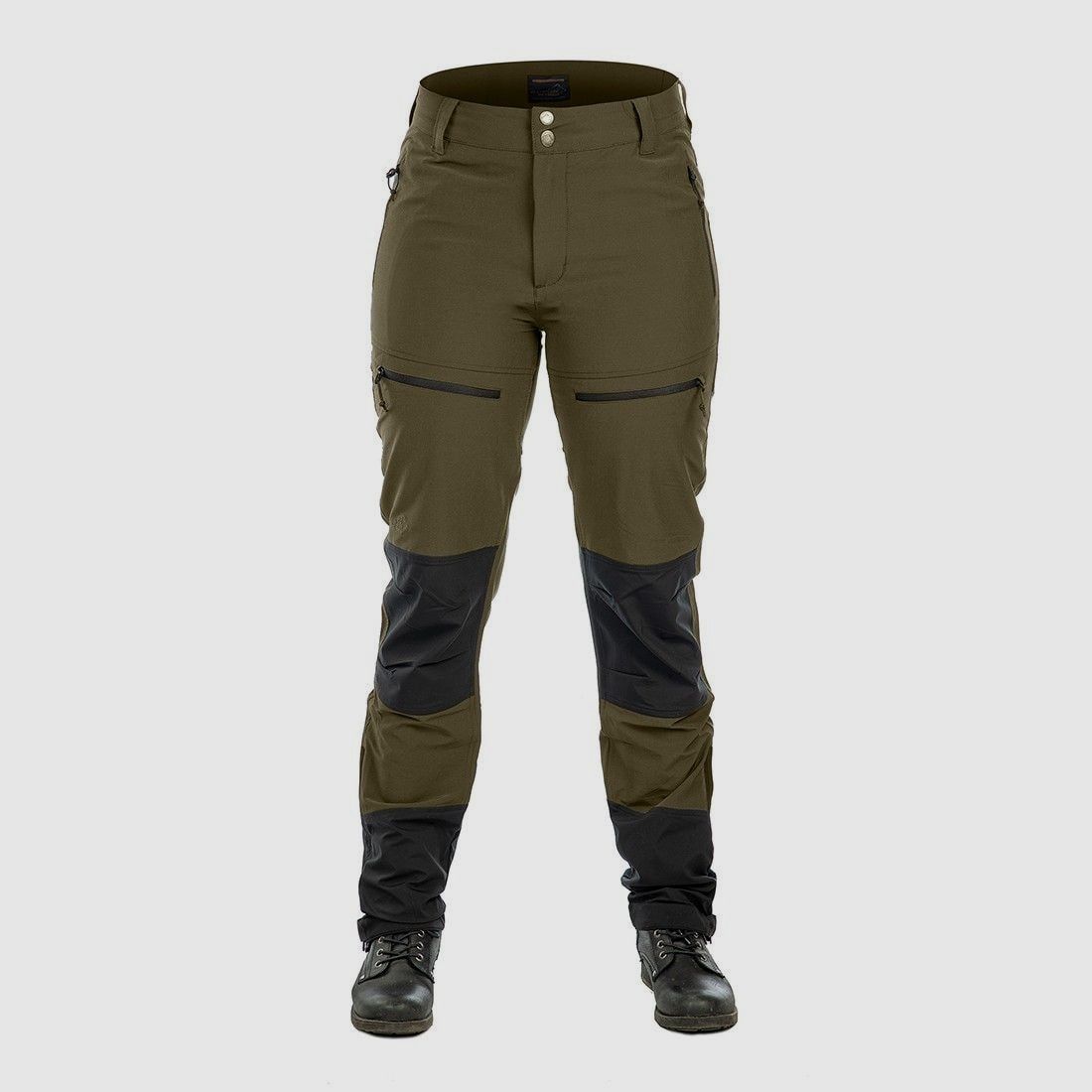 Pantalon de Performance Outdoor Arrak Femme Vert Olive - 44