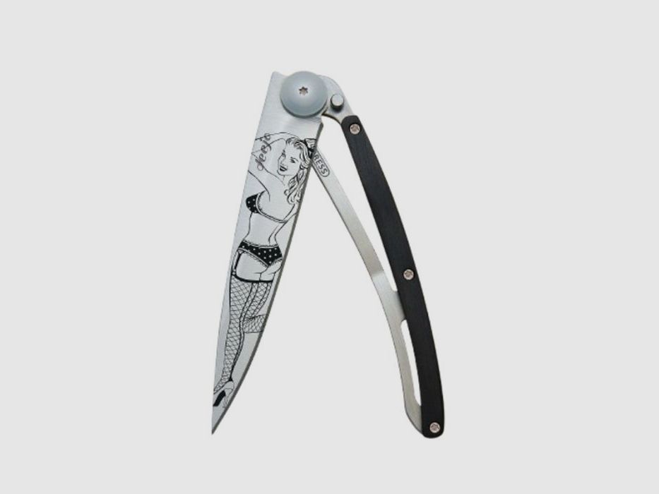 Deejo Coltello da tasca Ebano | Pin up, immagine 1 di 12