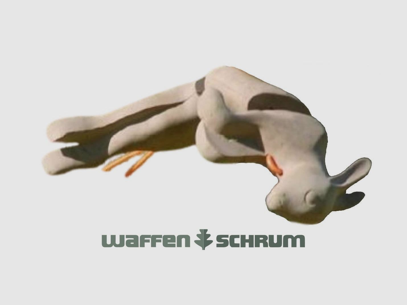 Waidwerk Apportierdummy / Kaninchen , aus PU (Polyurethan), 750g