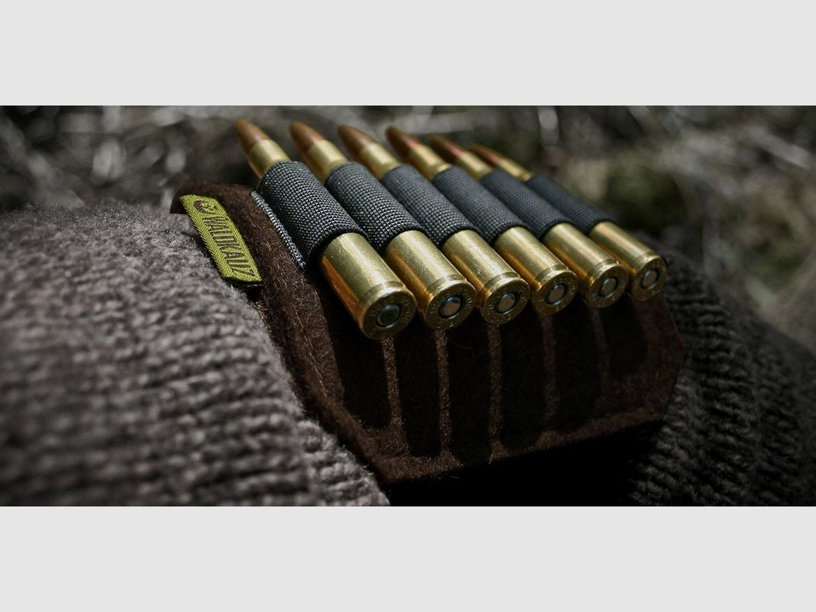 Waldkauz Drückjagd Patronenetui