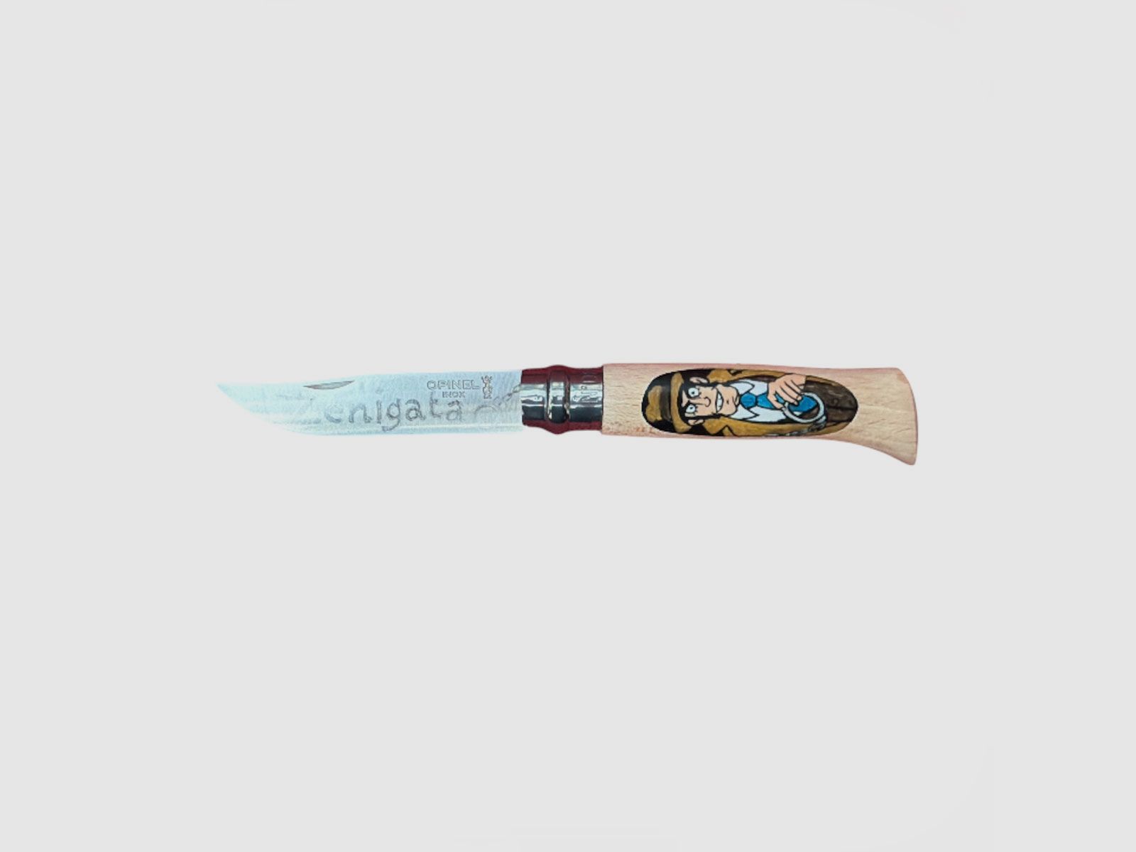 NÓŻ – OPINEL – N.8 INOX RĘCZNIE WYKONANY | ZENIGATA, zdjęcie 1 z 2
