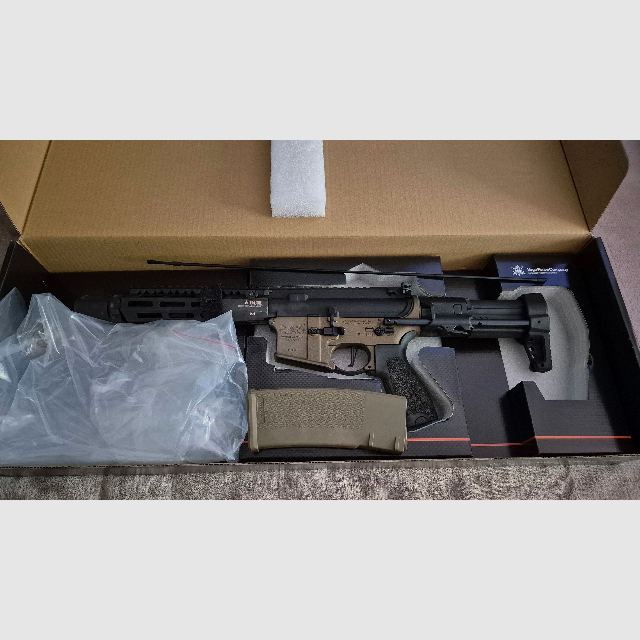 Airsoft VFC Avalon Calibur II CQC S-AEG mit GATE