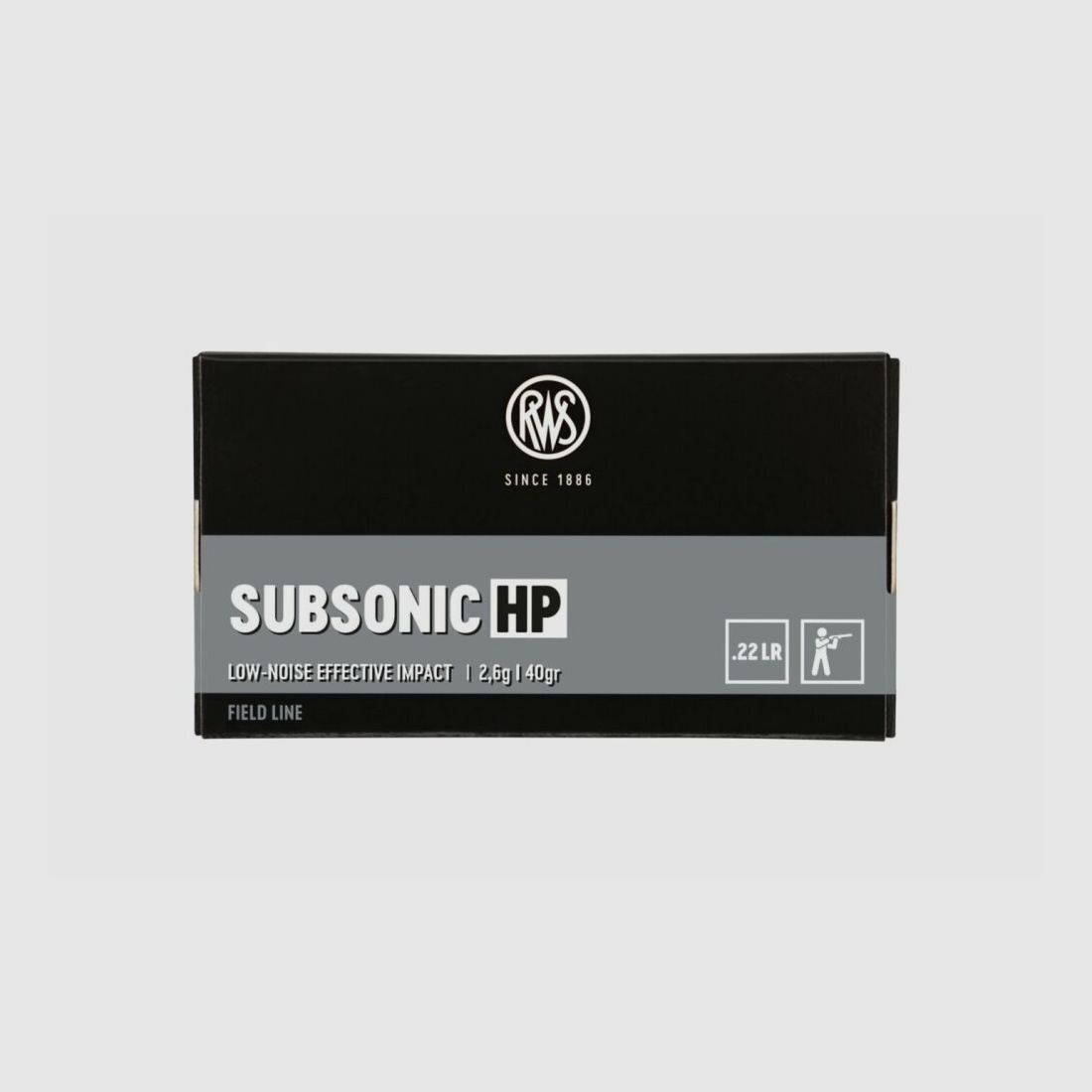 RWS .22 lr SUBSONIC HP 40grs / 2,6g