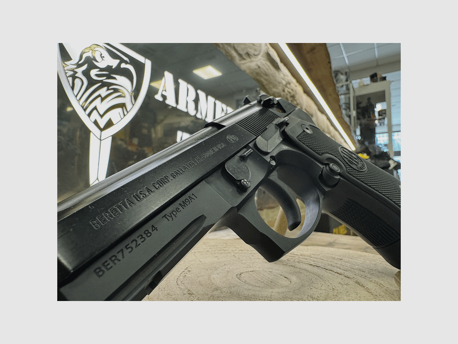 UTILISÉ – PISTOLE – BERETTA MOD. M9A1 COMPACT cal. 9×21, image 3 sur 6