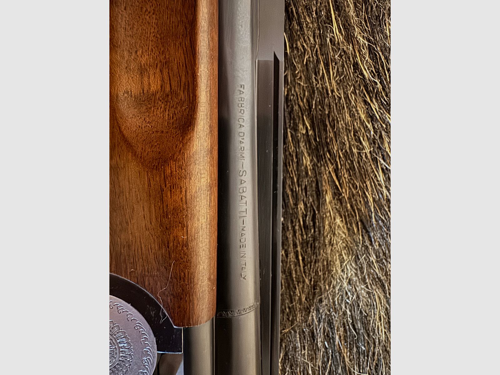 Bock rifle Sabatti 6.5 x 57R – 12/70 | Year of manufacture 1955 | Very well maintained condition