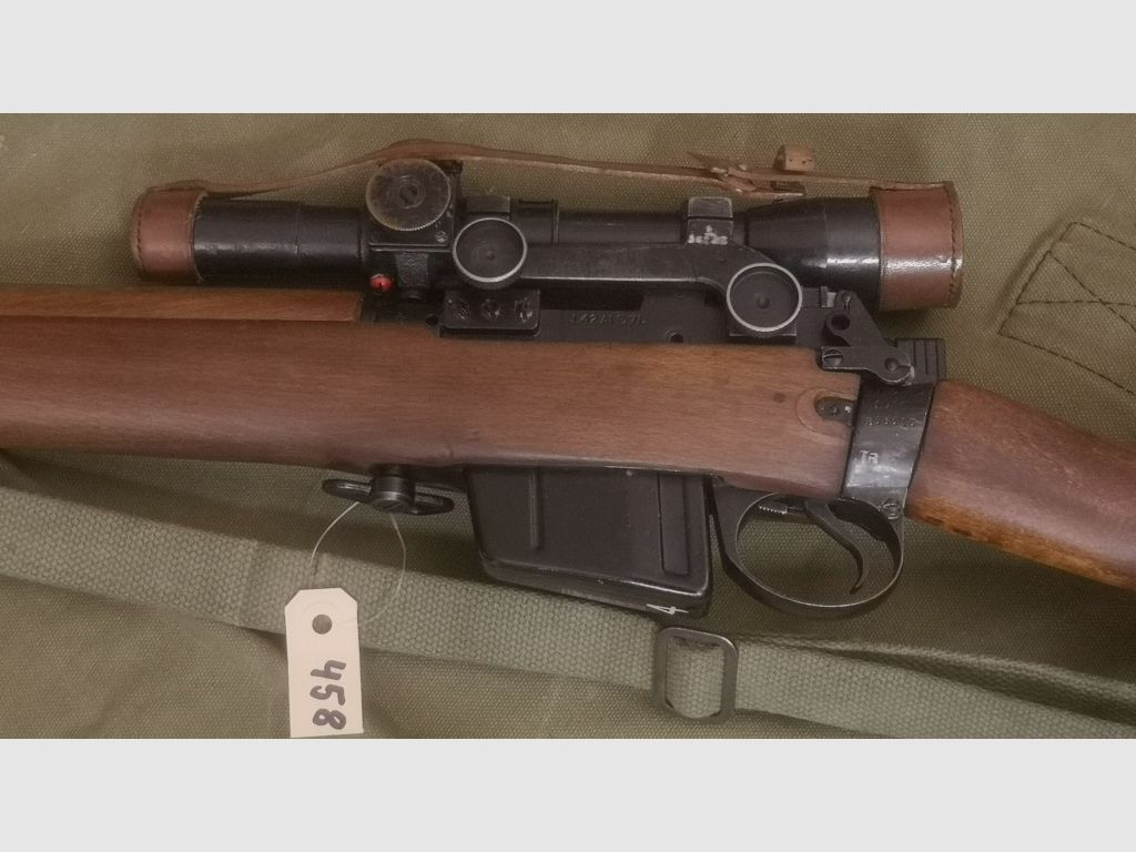 Lee-Enfield  L42 A1 Sniper Rifle .308Win mit original ZF No.32 Mk. 3