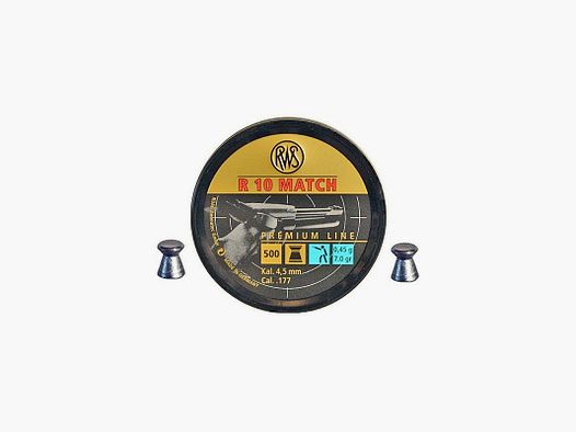 RWS DIABOLO R10 MATCH 4,5MM