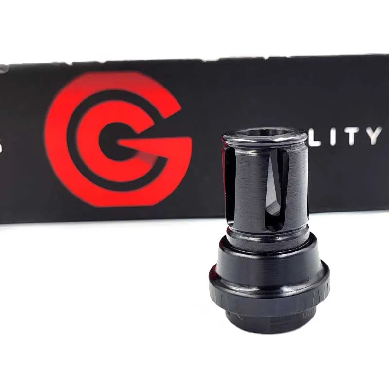 Muzzle brake GOMANDER Helix S 5,56 - 1/2x28 UNEF, image 1 of 4