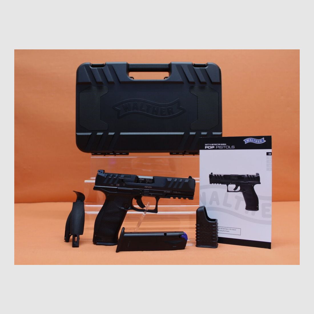 Walther Ha.Pistole 9mmLuger Walther PDP Full Size 4,5" Polygonlauf/ Optics Ready/ (9mmPara/9x19)