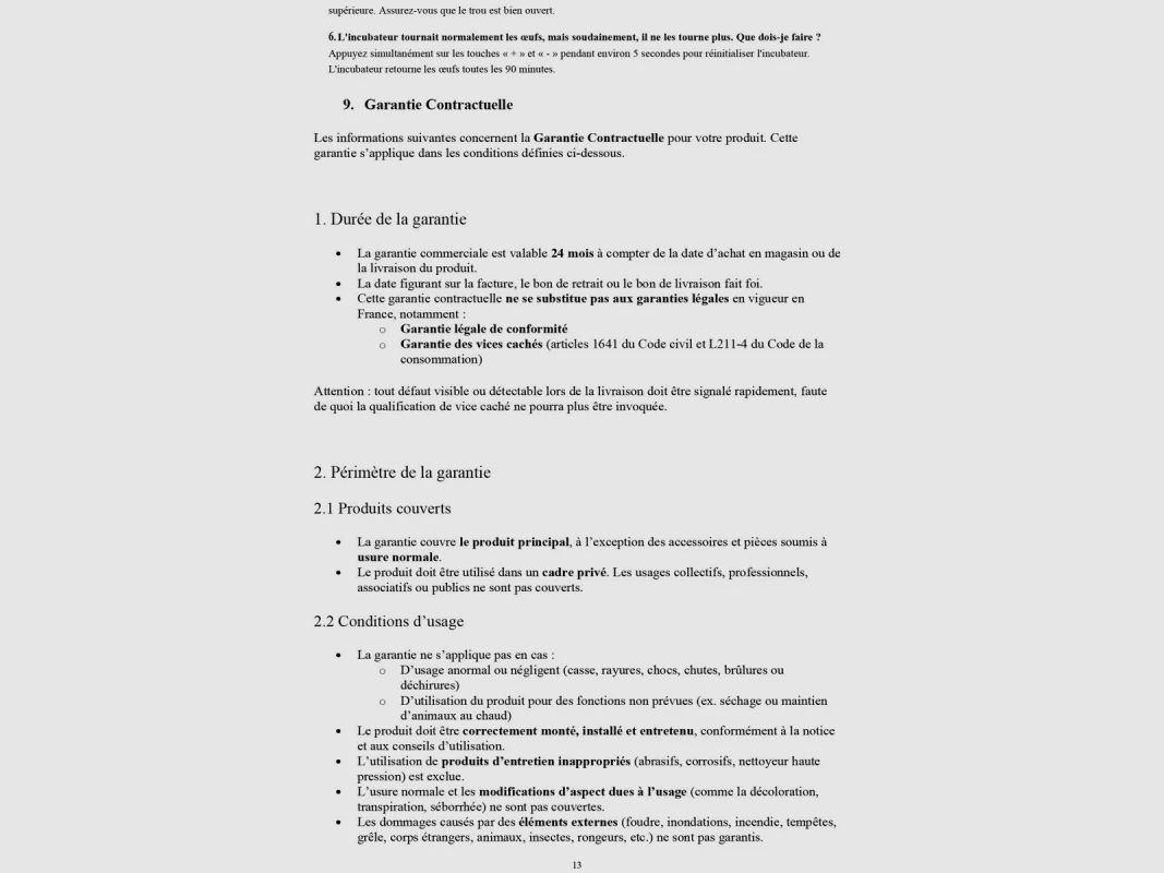 Couveuse automatique Couvitech® SP-16 – 16 œufs, image 25 sur 28