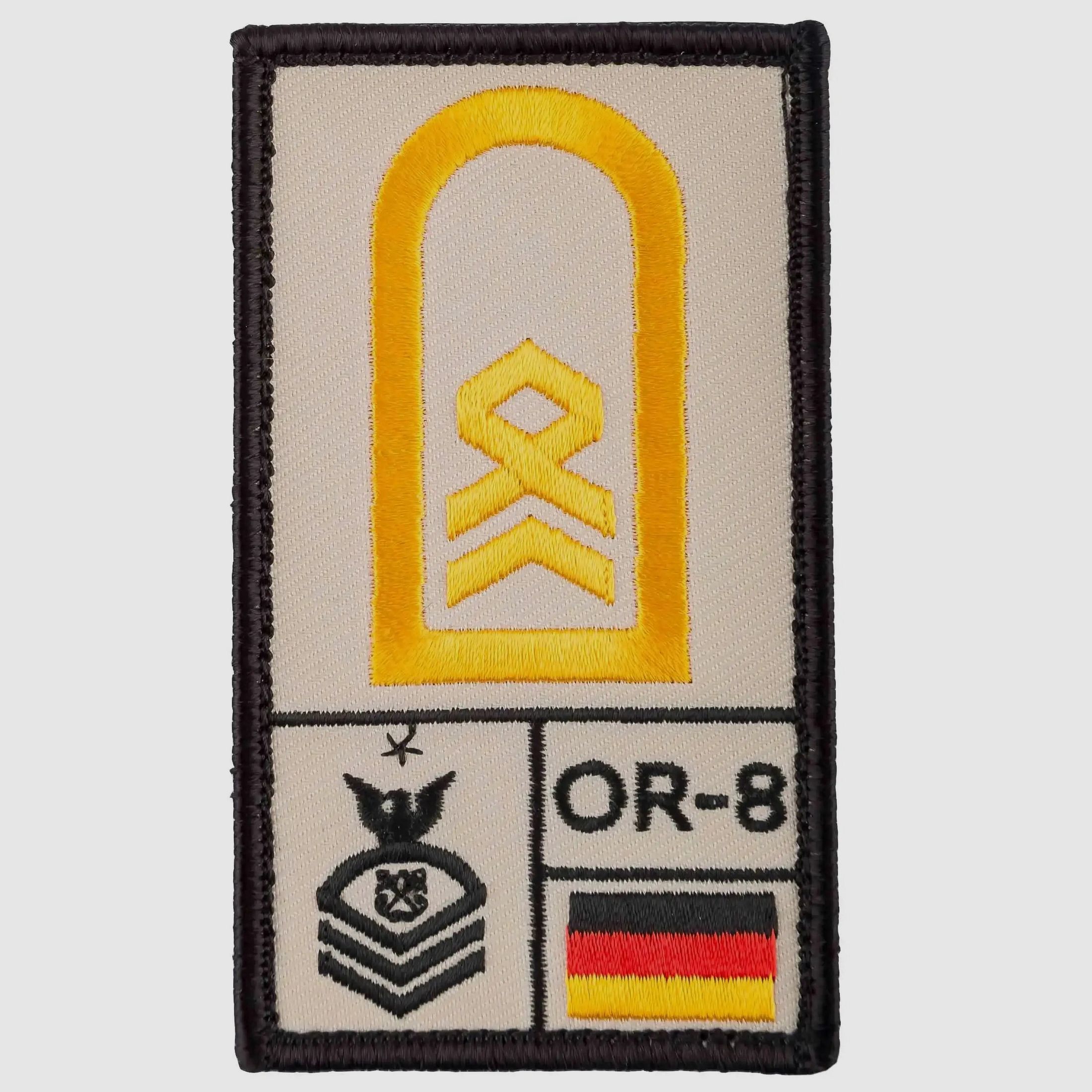 Café Viereck Rank Patch Stabsbootsmann