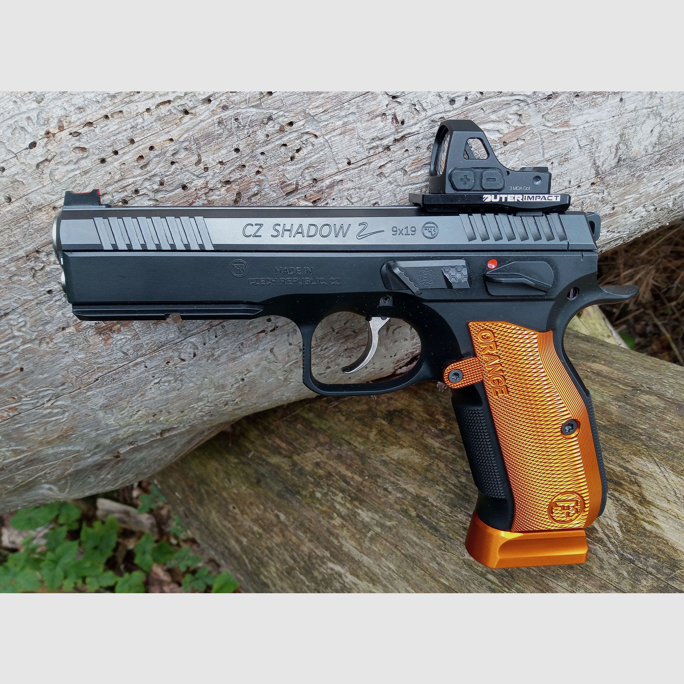 CZ Shadow 2 orange Optic 3MOA °°°°°°°°°°°°°°°°°°°