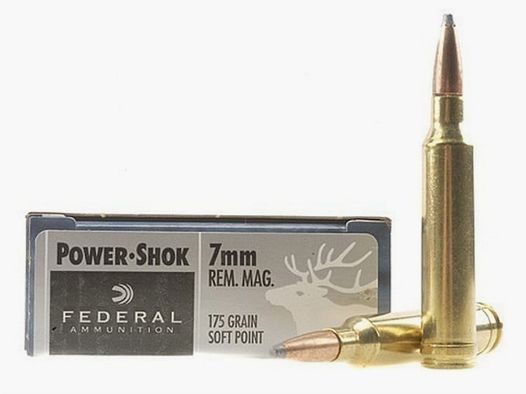 Federal Power-Shok 7mm Rem. Mag. 175GR JSP 20 cartuchos