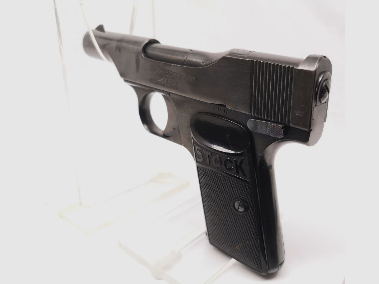 Stock pocket pistol