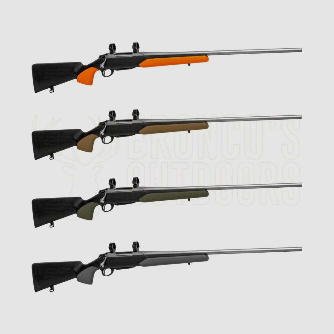 TIKKA FORE END GRIP ORANGE, image 2 of 3