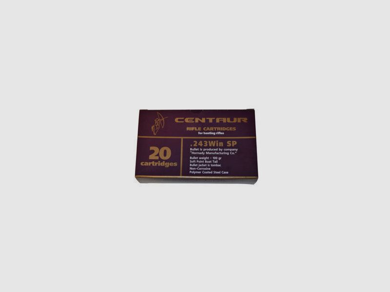 CAL. 243 WIN HORNADY GMX SP 80 GRAINS Verpackung 20 Stk., Bild 47 von 51