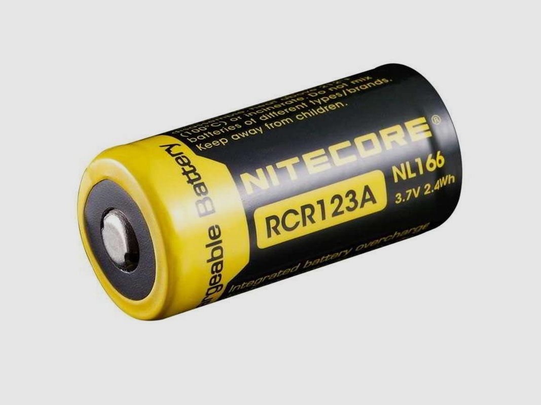 Nitecore Li-Ion Akku 16340 650mAh