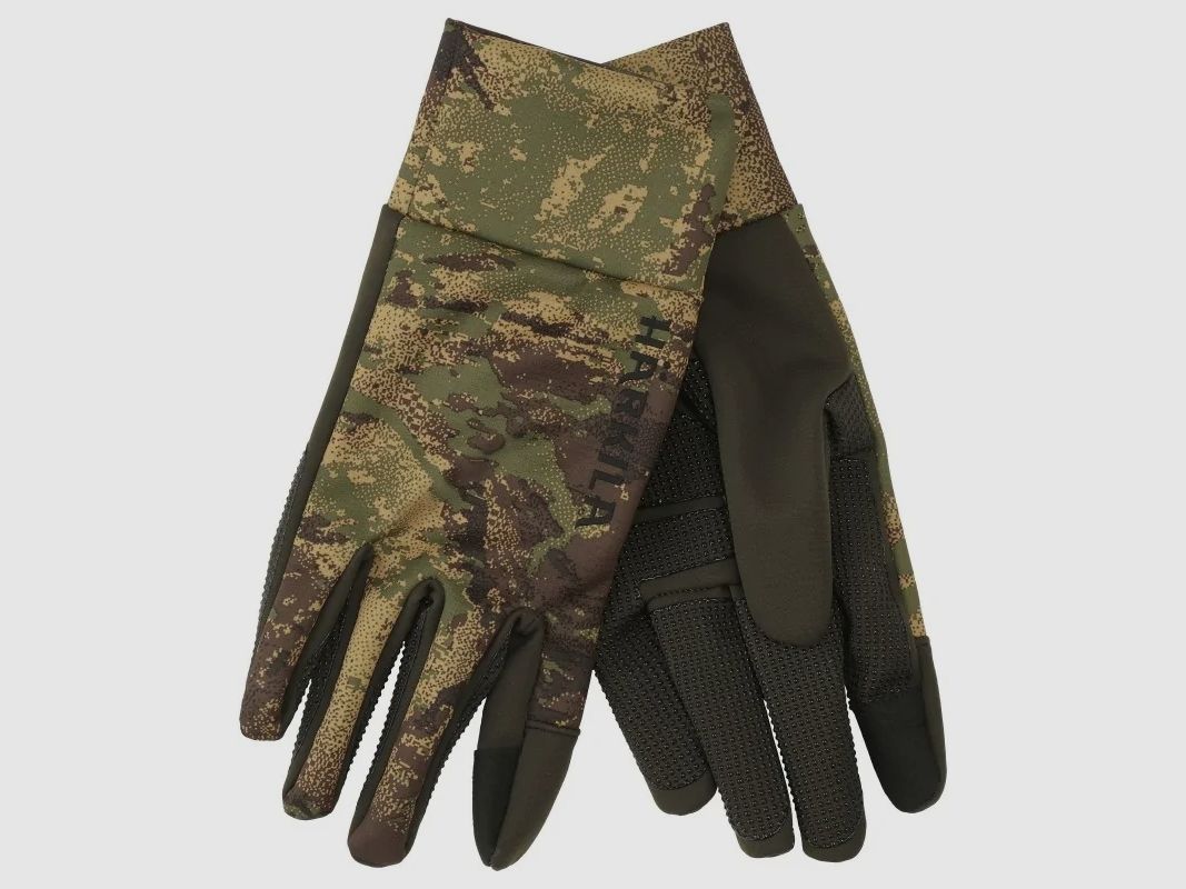 Härkila Deer Stalker Camo Fleece Gloves Axis MSP Forest, image 1 of 2