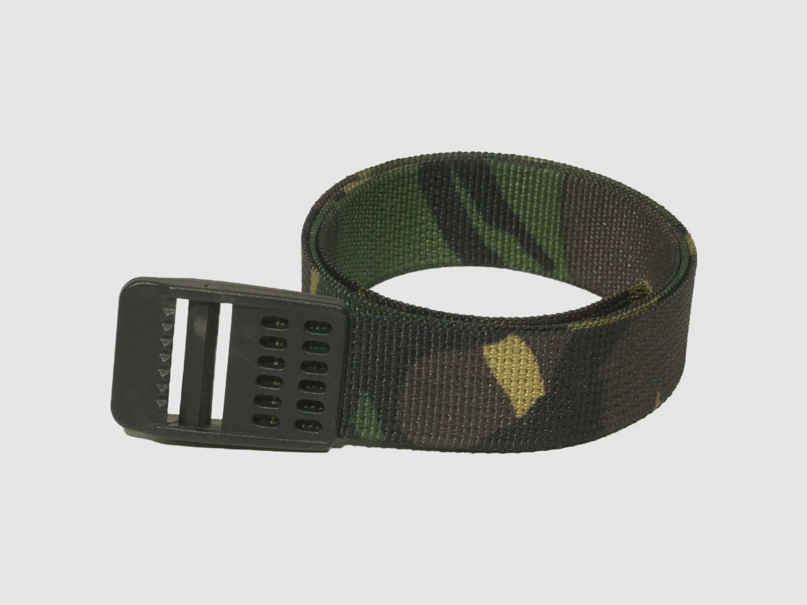 Ejército holandés Ejército holandés Correa de paquete holandesa de textil camuflaje de 85 cm usada