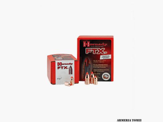 PALLE DA RICARICA – HORNADY – 44 Cal .430 225 gr FTX® (44 Mag) -44105 (100 PZ)