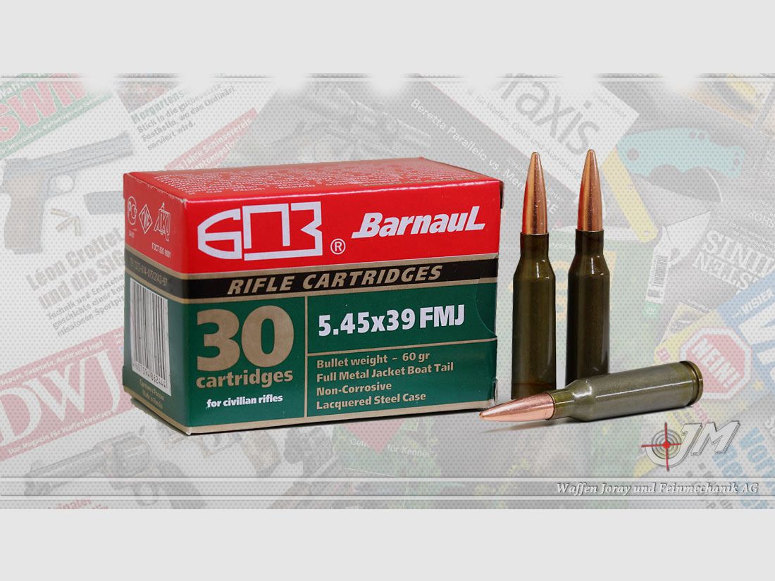 5.45×39 Barnaul 60gr FMJ